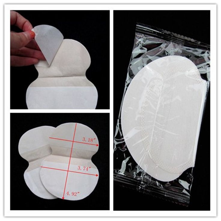 Disposable Underarm Sweat Pads - 3 Pairs